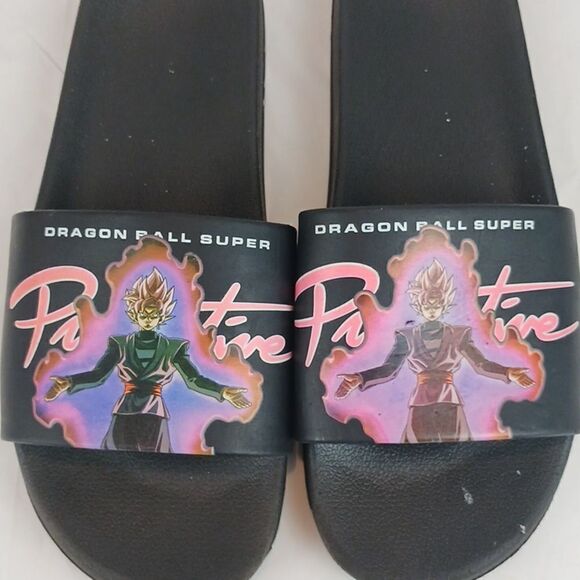 Dragon Ball Super Goku / Black rose slide sandals (anime) size 12 - Picture 10 of 11
